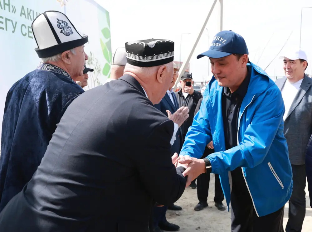 В Жамбылской области высажено более 9 тысяч деревьев в рамках экологической акции Павлодаре