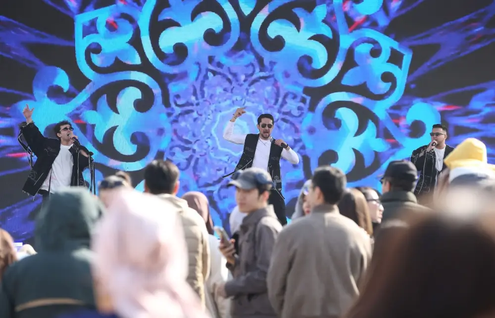 Самый большой шанырак: в Алматы в дни Наурыза установлен мировой рекорд (5)