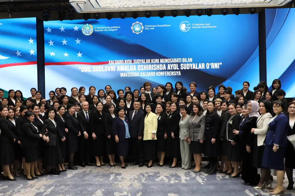 Член Высшего Судебного Совета Салтанат Жунуспекова приняла участие в Международной конференции «Роль женщин-судей в осуществлении правосудия», состоявшейся в городе Ташкент (10)