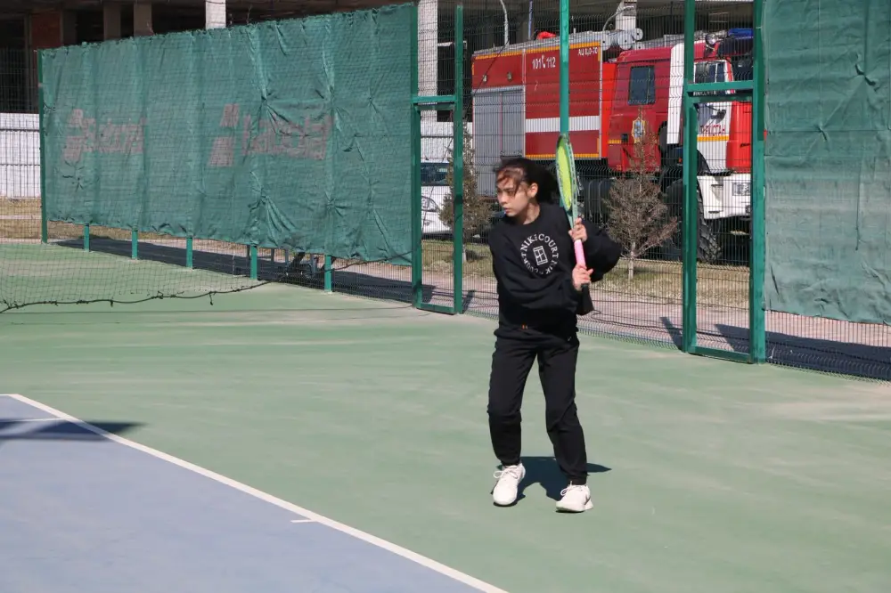 В Туркестане проходит международный теннисный турнир для юных спортсменов до 16 лет Павлодаре