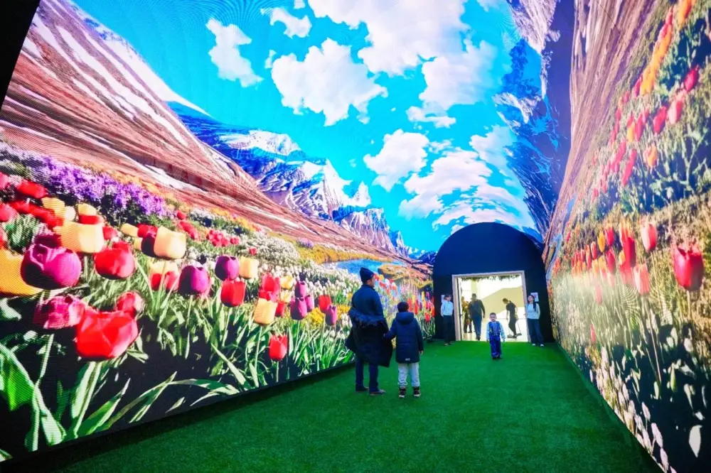 Внедрение LED-туннеля в Астане: новое направление в культурных мероприятиях на празднике Наурыз Павлодаре