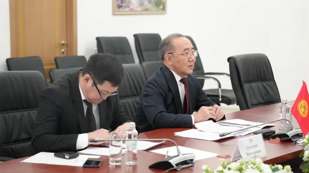 Встреча с Чрезвычайным и Полномочным Послом Кыргызской Республики в Республике Казахстан (5)