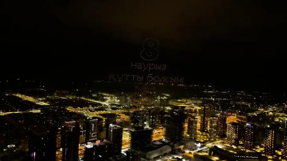 Open Air концерт и зрелищное дрон-шоу прошли в Астане в поддержку новой Конституции (5)