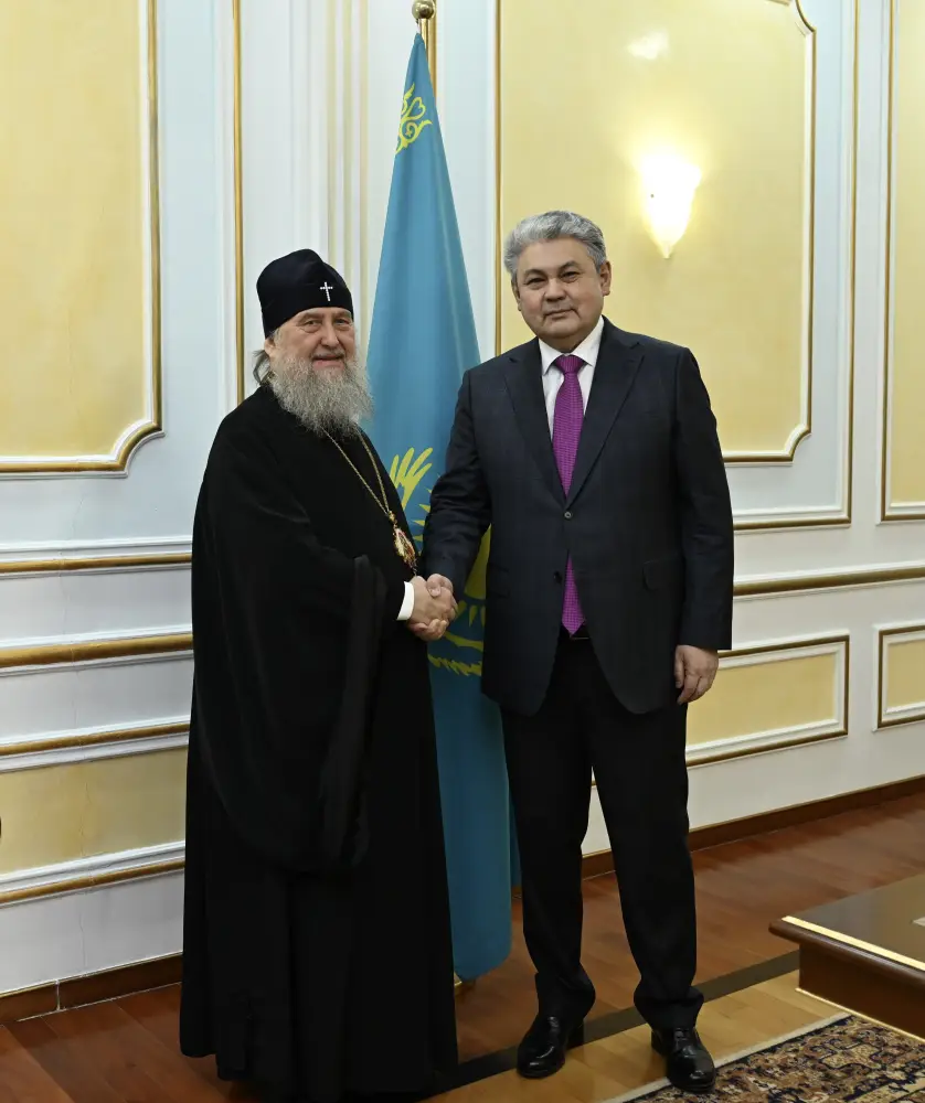 Встреча министра иностранных дел Казахстана с Главой Православной Церкви: обсуждение межрелигиозного согласия Павлодаре