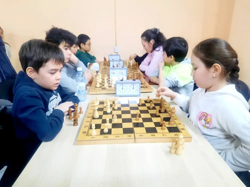 В Астане прошел шахматный турнир среди пенсионеров и молодежи (8)