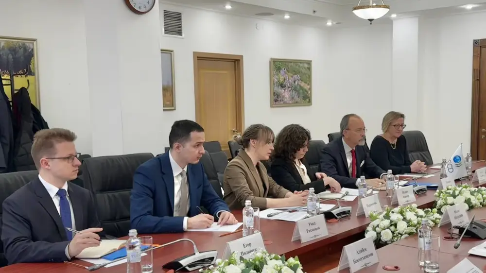 Встреча с Руководителем отдела Евразии Организации экономического сотрудничества и развития (2)