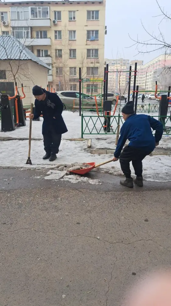 Масштабная генеральная уборка проходит в Астане в День очищения (2)