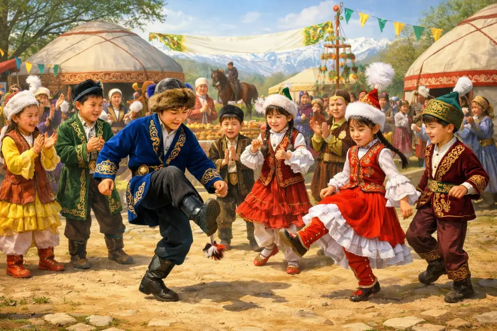 Более 350 тысяч детей участвуют в конкурсе «Ханталапай», способствующем сохранению традиционной культуры Казахстана Павлодаре