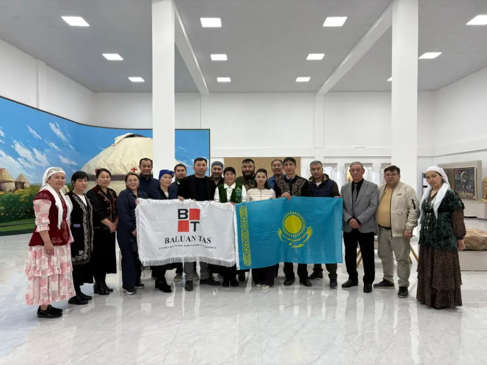 В ТУРКЕСТАНСКОЙ ОБЛАСТИ ПРОХОДИТ ЭКСПЕДИЦИЯ «БАЛУАН ТАС» (4)