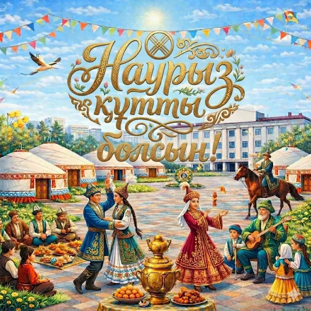 Наурыз мейрамы радость здоровье единство весна Павлодаре