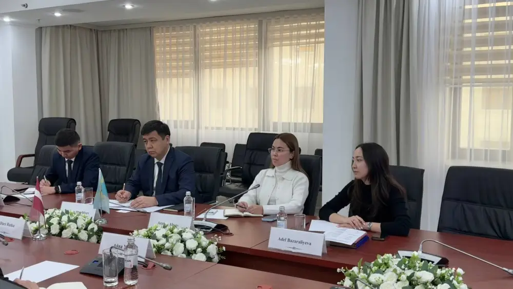 Встреча с Чрезвычайным и Полномочным Послом Латвийской Республики в Республике Казахстан (2)