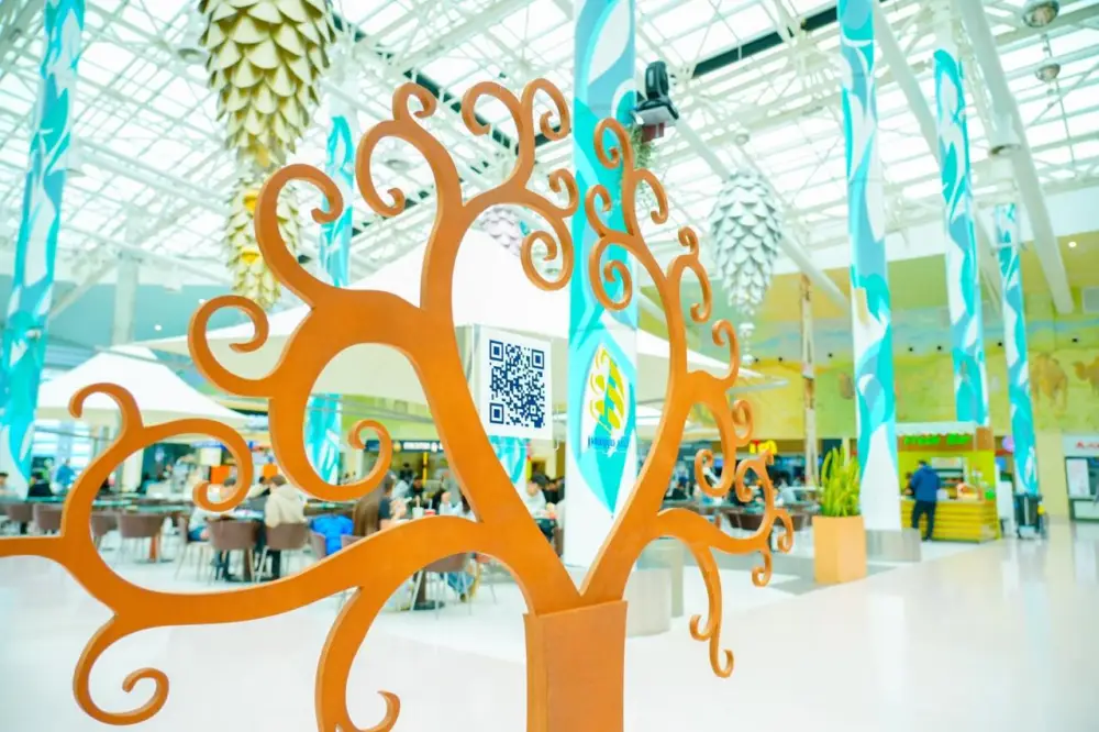 В Астане дети загадывают желания через QR-коды! Павлодаре