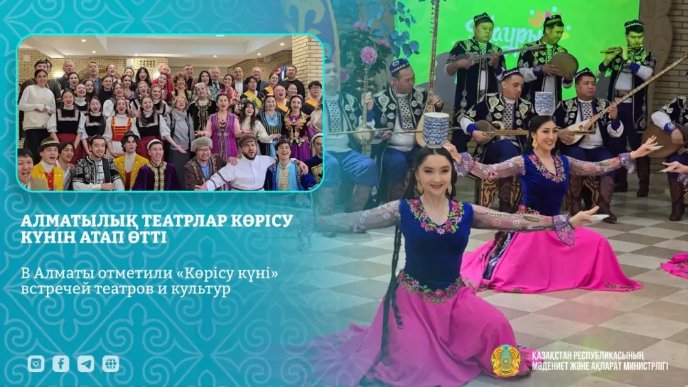 Культурное единство в Алматы: «Көрісу күні» как платформа для театрального и культурного обмена Павлодаре
