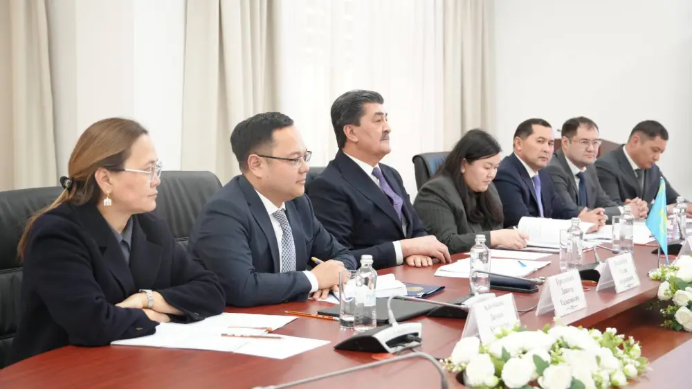 Встреча с Чрезвычайным и Полномочным Послом Кыргызской Республики в Республике Казахстан (4)