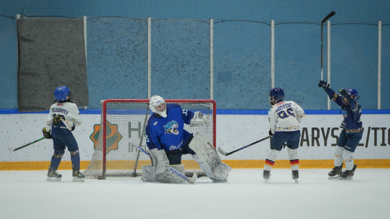 Юные хоккеисты против игроков Барыса: уникальный матч на Барыс Арене в Астане Павлодаре