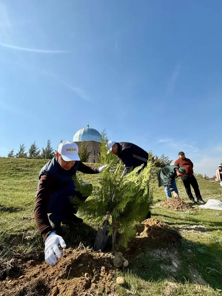 «Таза Қазақстан»: в Жамбылской области высадили свыше 9 тысяч деревьев (9)