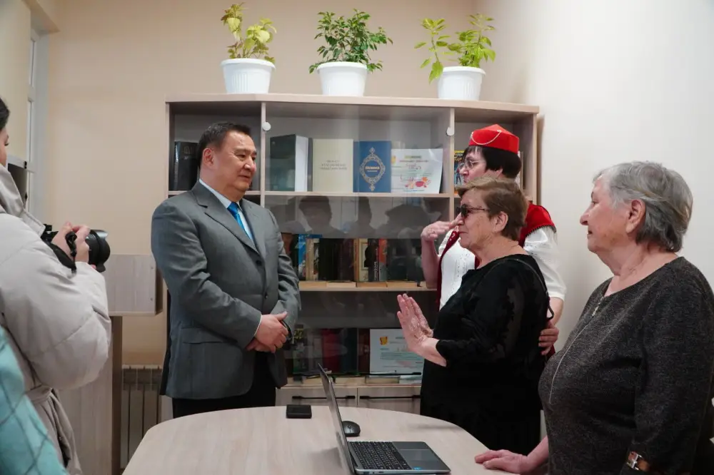 Открытие центра активного долголетия в Аршалынском районе: новый подход к жизни для пенсионеров Павлодаре