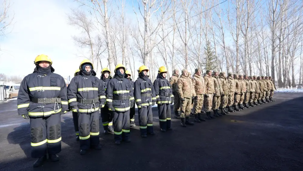В Сарыозеке открыли современную пожарную часть для улучшения безопасности в селах Павлодаре