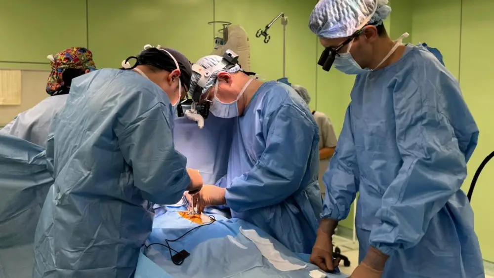 Операция на сердце младенца с коарктацией аорты в Караганде Павлодаре