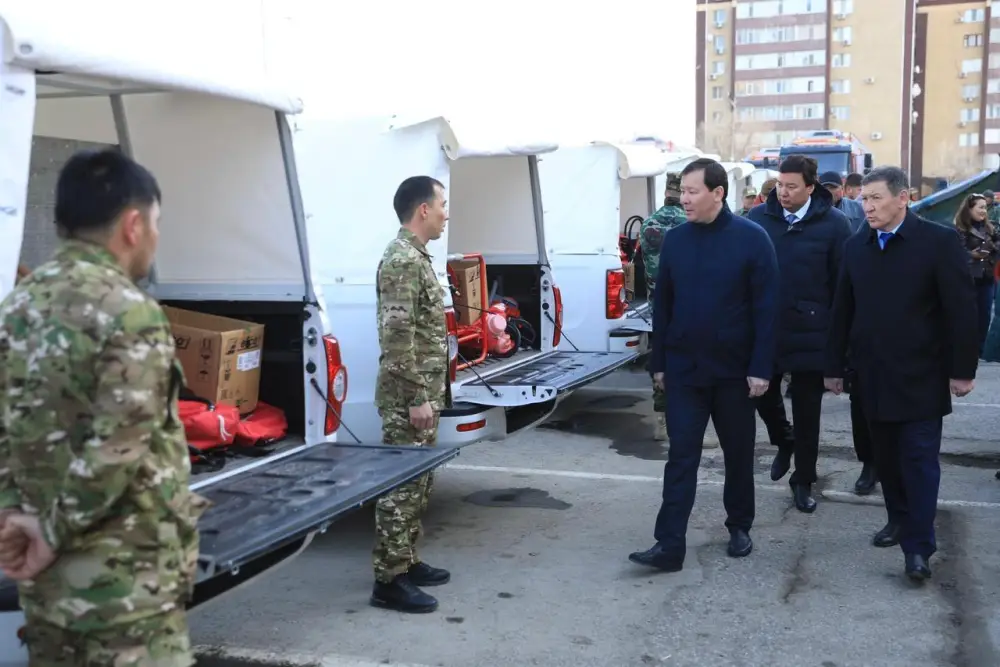 Новая техника — зелёный щит Актюбинских лесов Павлодаре