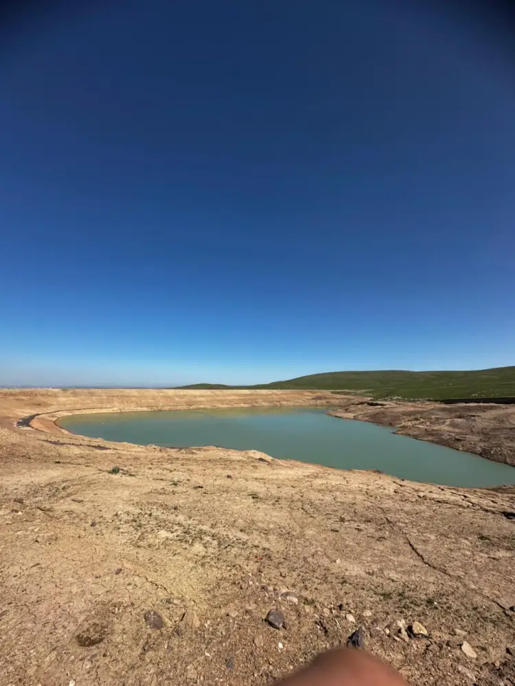 ТУРКЕСТАН: МИНИСТР ВОДНЫХ РЕСУРСОВ ОЗНАКОМИЛСЯ С ХОДОМ СТРОИТЕЛЬСТВА ВОДОХРАНИЛИЩА «КАРАКУЫС» В ТОЛЕБИЙСКОМ РАЙОНЕ (2)