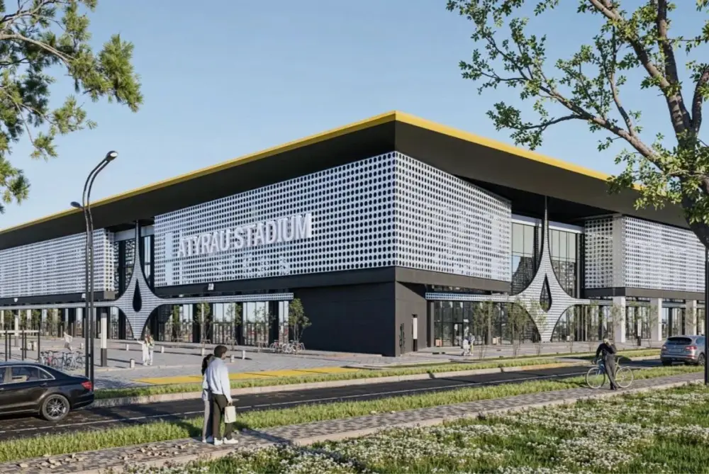 В Атырауской области дан старт строительству стадиона на 12 тысяч мест (2)