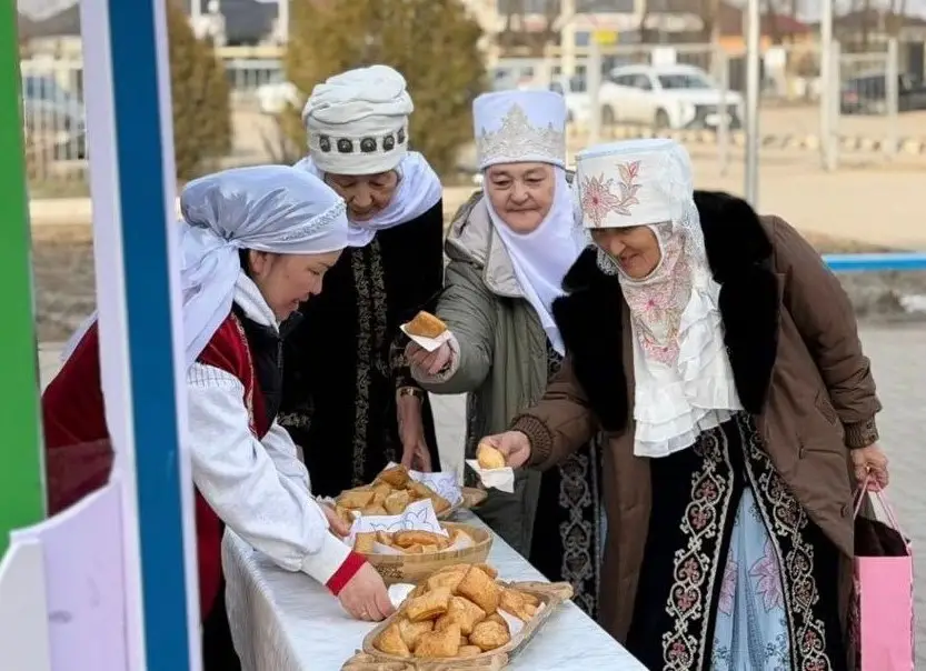 В Илийском районе в день референдума прошло мероприятие «Бауырсақ party» Павлодаре