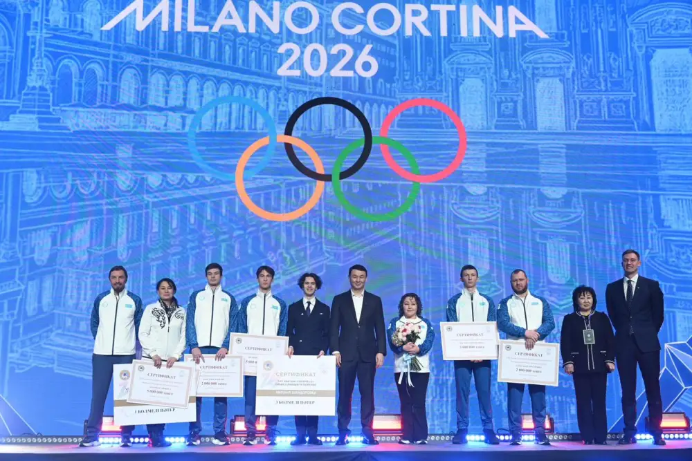 В Алматы наградили призеров XXV зимних Олимпийских игр: квартиры, автомобили и денежные сертификаты Павлодаре