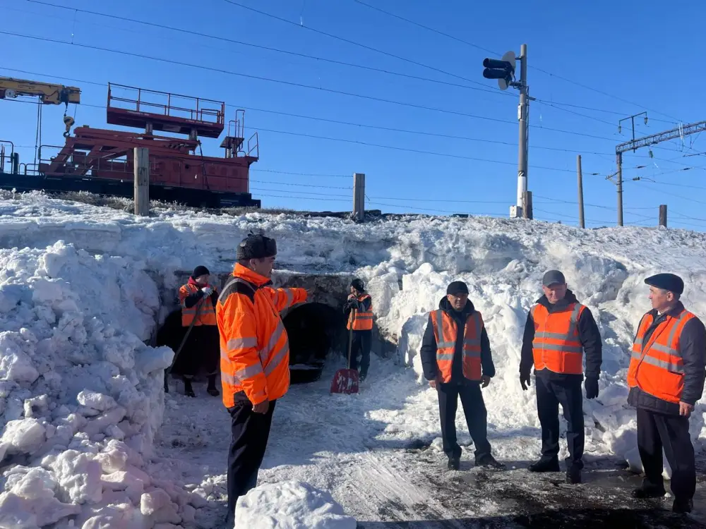 Подготовка железнодорожной инфраструктуры в Акмолинской области к паводкам: оценка рисков и меры предосторожности Павлодаре