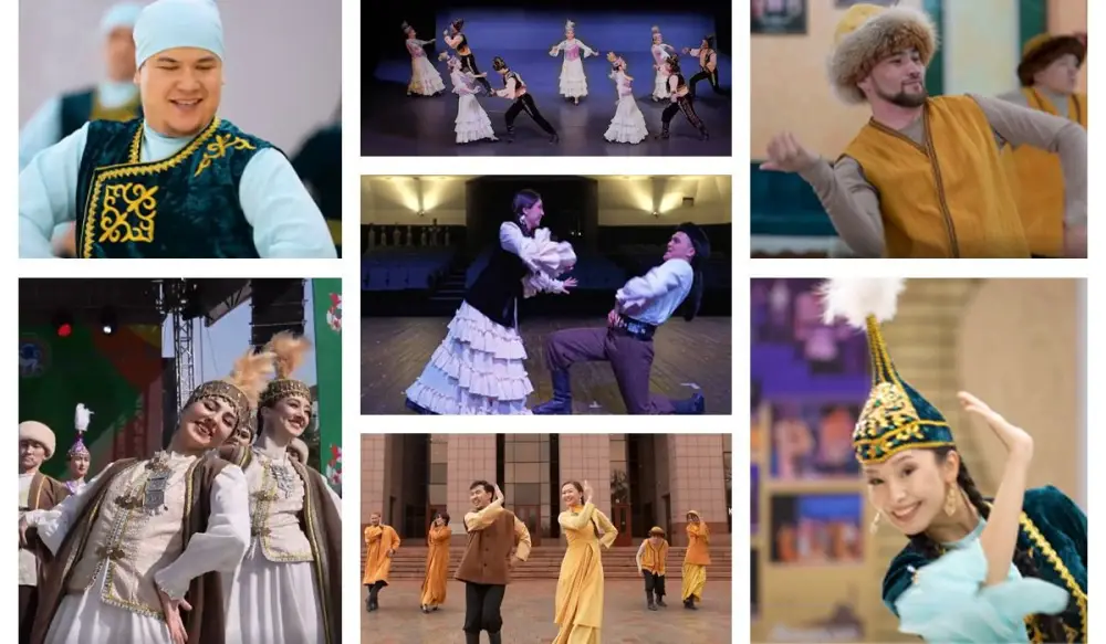 Наурызнама: Международный флешмоб театров Алматы в ритме «Қара жорға» Павлодаре