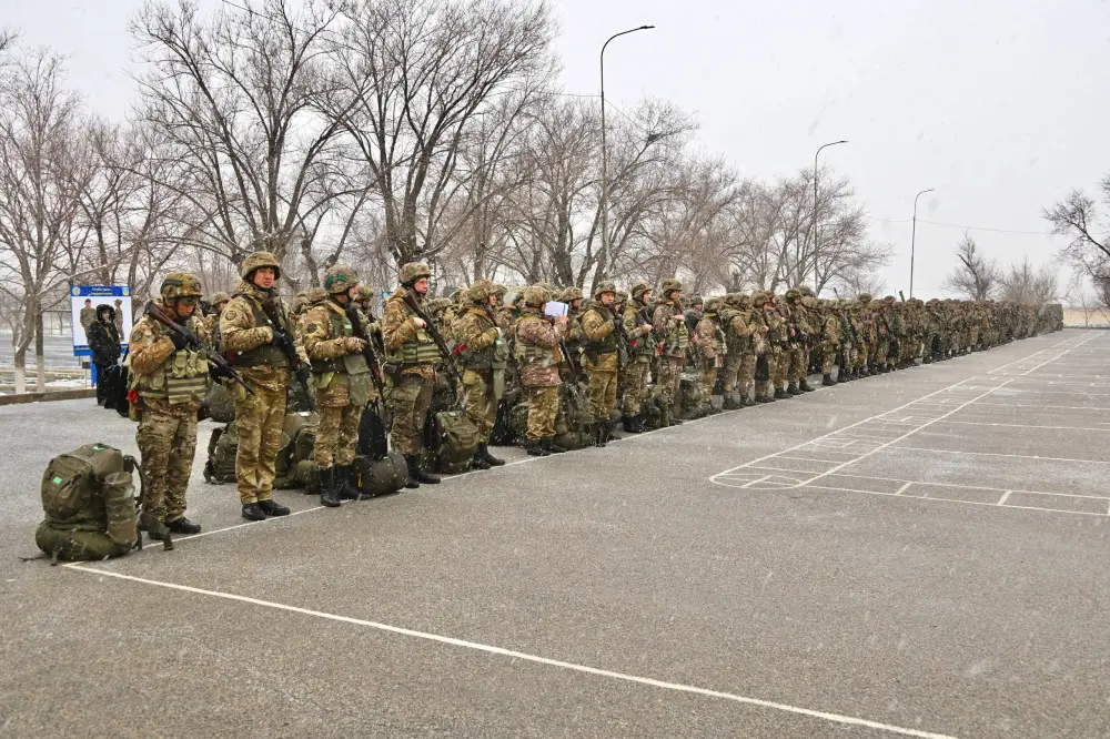 На страже безопасности: проверка боевой готовности инженерно-саперного полка в Жамбылской области Павлодаре