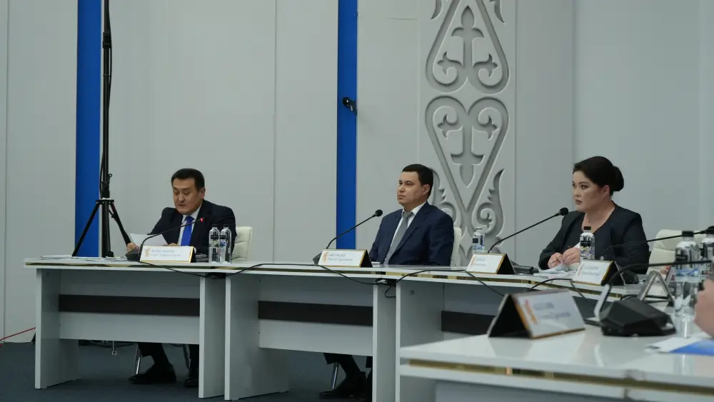 Круглый стол в Службе центральных коммуникаций при Президенте РК по подготовке к паводкам (6)