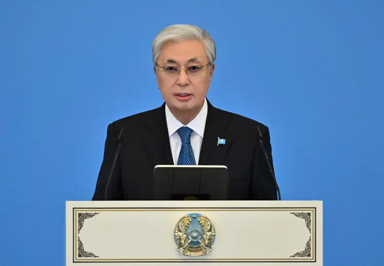 Выступление Главы государства Касым-Жомарта Токаева на торжественном мероприятии, посвящённом принятию Конституции Павлодаре