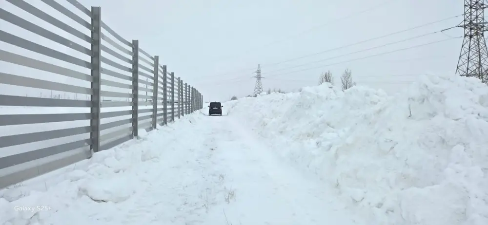 На трассе «Астана – Кокшетау» началась установка новой снегозащитной системы Wall из углепластика Павлодаре