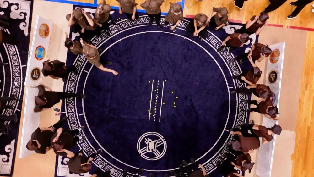 Более 18 тысяч детей по всей Астане начали одновременно игру в асык (4)