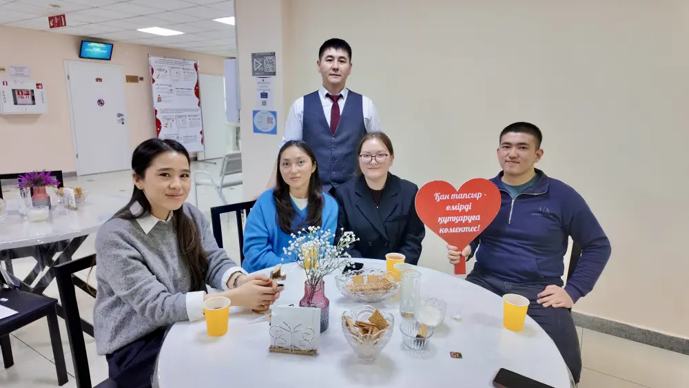 МИНЗДРАВ: ОКОЛО 18 ТЫСЯЧ КАЗАХСТАНЦЕВ СТАЛИ ДОНОРАМИ КРОВИ В РАМКАХ ФЕВРАЛЬСКОЙ АКЦИИ Павлодаре