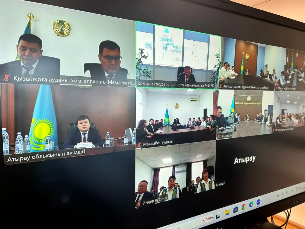 Рахат Токбаев провел онлайн-встречу с жителями Атырау, обсуждая работу Казначейства Павлодаре