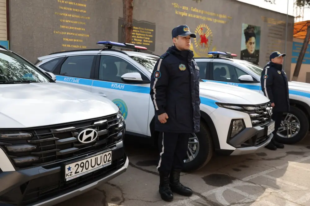 На страже порядка с новыми возможностями: в преддверии Наурыза автопарк Нацгвардии пополнился современной техникой (2)
