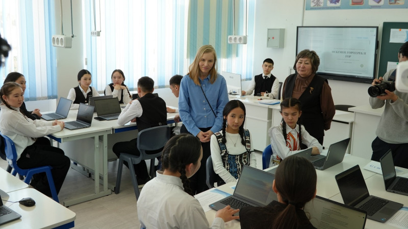 Сельская школа в Казахстане становится первой референс-школой Google в Восточно-Казахстанской области Павлодаре