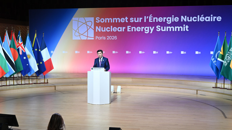 Ерлан Кошанов представил Казахстан на ядерном саммите в Париже Павлодаре