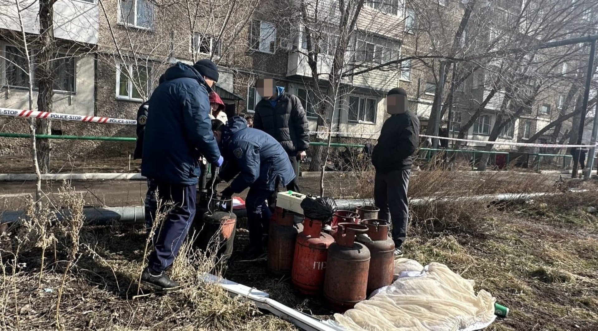 газовые баллоны