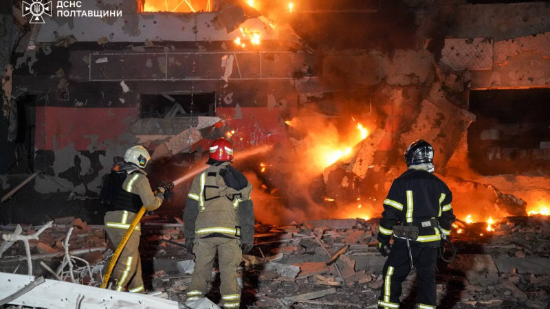 Россия нанесла массированный удар по Украине: сотни дронов и десятки ракет Павлодаре