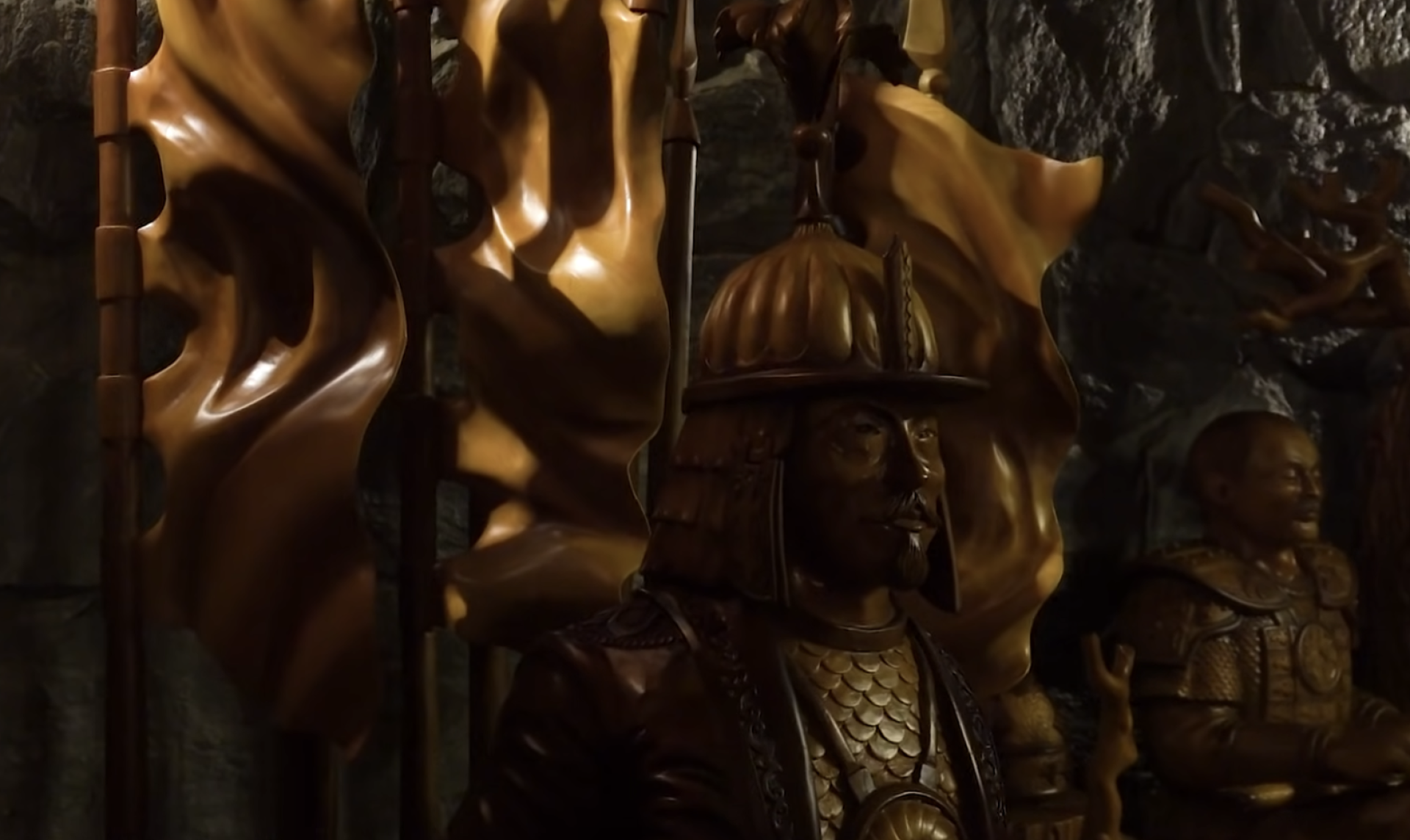 Скульптура Касым хана. Дом-музей со скульптурами из дерева в Усть-Каменогорске