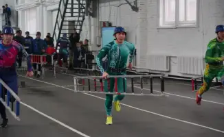 Международные достижения на зимних чемпионатах МЧС РК по пожарно-спасательному спорту