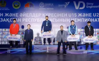 Рост спортивных достижений молодежи: Ризабек Айтмухан стал чемпионом Казахстана в весе 125 кг