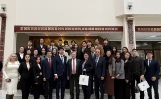 Лекция в Евразийском национальном университете о сотрудничестве Казахстана с ООН в честь 34-летия членства страны