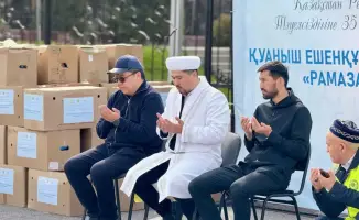 Благотворительное мероприятие в Толебийском районе: 200 семей получили продуктовые корзины