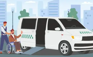 Инватакси: 77 тыс. поездок для людей с инвалидностью!