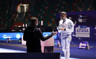 Курбанов из Нацгвардии завоевал серебро на ЧМ по фехтованию