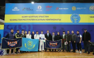 Спорт и патриотизм: МЧС Казахстана в действии!